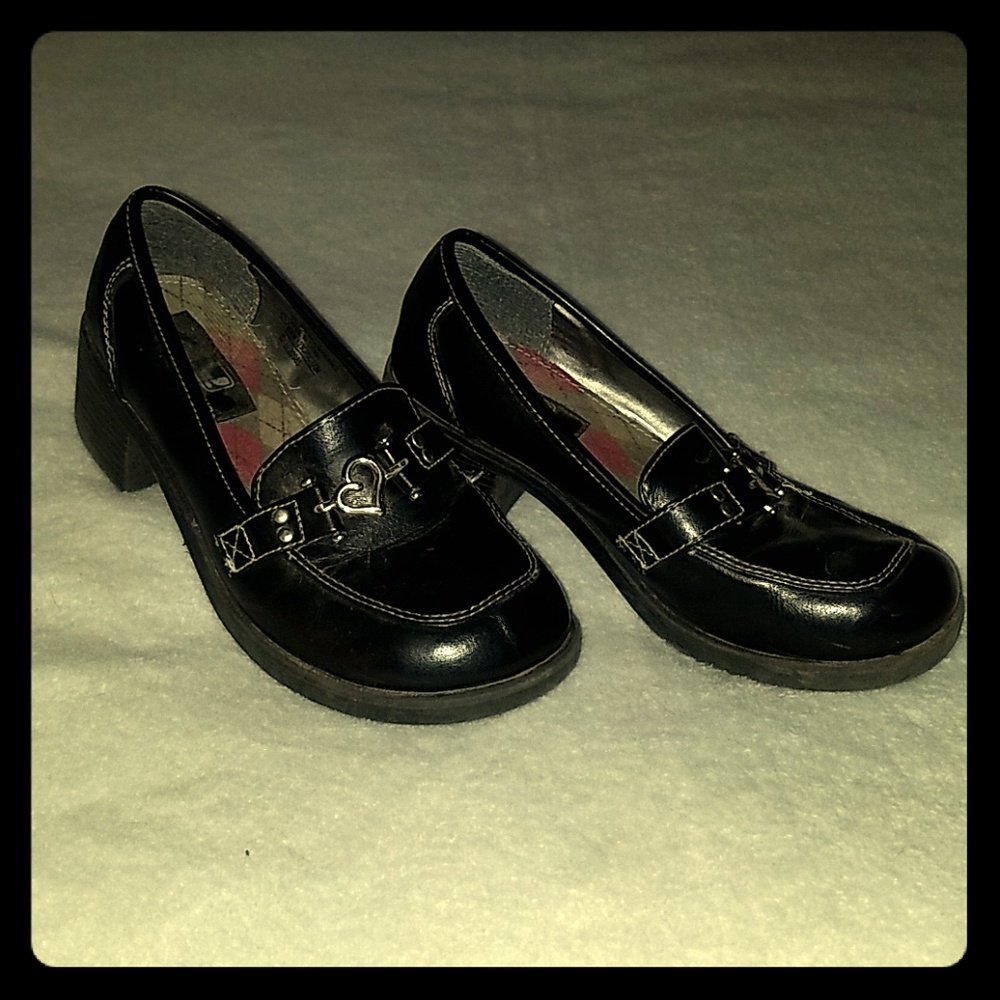 Girls dress shoes sz 1